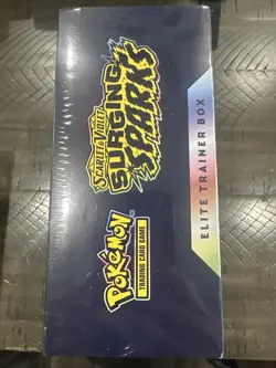 Brand New Factory Sealed Pokemon Scarlet And Violet Surging Sparks ETB - Image 5