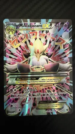 Pokemon Mega Alakazam EX 118/124 Fates Collide - Image 1