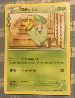 Chikorita RC1/RC32 Common Generations Pokemon - Image 1