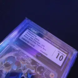 Pokemon CGC 10 Thundurus 2025 Black Star Promos 209 - Image 2