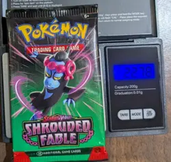 Shrouded Fable Booster Pack - Heavy 22.78g - Sealed - Pokemon Scarlet & Violet - Image 1