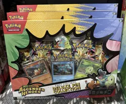 Pokemon TCG: Ascended Heroes First Partners Deluxe Pin Collection - Lot of 3 - Image 1