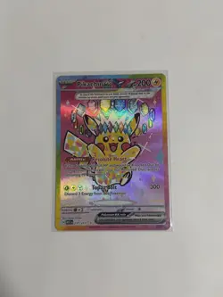 Pokemon TCG Pikachu ex 277/217 Ascended Heroes Special Illustration Rare NM SIR - Image 1