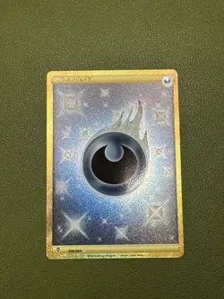 Pokemon Darkness Energy TCG Textured Reverse Holo - Evolving Skies - 236/203 - Image 1