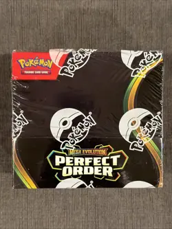 Pokemon Mega Evolution Perfect Order Booster Box - New Sealed - Image 1
