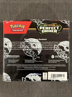 Pokemon Mega Evolution Perfect Order Booster Box - New Sealed - Image 2