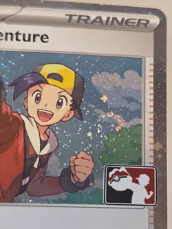 Swirl - Ethan's Adventure 165/182 Prize Pack Play Pokemon Stamped Cosmo Holo - Image 3