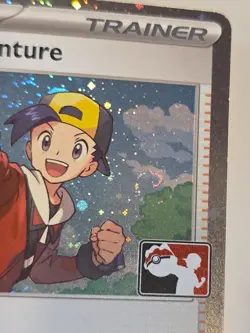 Swirl - Ethan's Adventure 165/182 Prize Pack Play Pokemon Stamped Cosmo Holo - Image 4