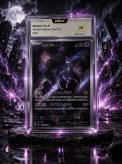 Mewtwo 183/165 Art Rare Sv2a 151 Pokemon Japanese PCA 10 - Image 1