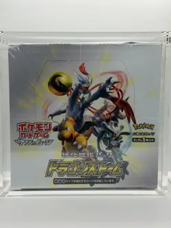 Pokemon Dragon Storm SM6a 2018 Booster Box Japanese Sun & Moon NO ACRYLIC CASE - Image 1