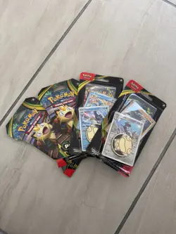 Pokemon Perfect Order LOT Blistered Booster Pack 2x & Sleeved Booster Pack 2x - Image 1