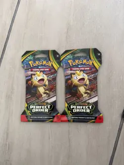 Pokemon Perfect Order LOT Blistered Booster Pack 2x & Sleeved Booster Pack 2x - Image 3