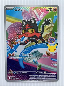 Pokemon TCG First Partner Illustration Collection Series 1 Alola Starters - Image 4