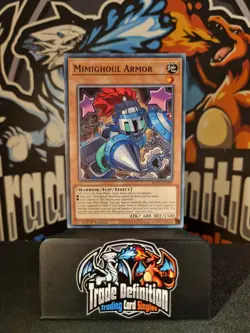 Mimighoul Armour ROTA-EN090 Common 1st Edition YuGiOh - Image 1