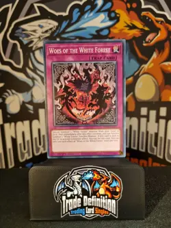 Woes of the White Forest INFO-EN071 Common 1st Edition YuGiOh - Image 1