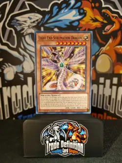 Light End Sublimation Dragon INFO-EN010 Common 1st Edition YuGiOh - Image 1