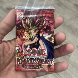 YuGiOh Pharaoh’s Servant Booster Pack 1st Edition White Logo Factory Sealed 2002 53334289443 - Image 1