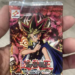 YuGiOh Pharaoh’s Servant Booster Pack 1st Edition White Logo Factory Sealed 2002 53334289443 - Image 3