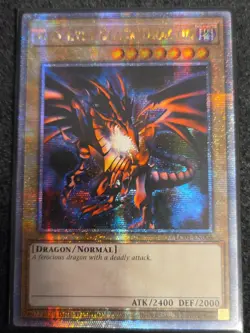 Red-Eyes Black Dragon Yugioh LC01-EN006 Quarter Century Secret Rare QCR NM - Image 1