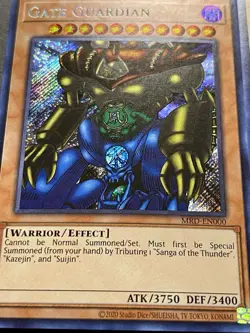 Gate Guardian + Tri-Horned Dragon | Secret Rares | 25th Anniversary | YuGiOh! - Image 2