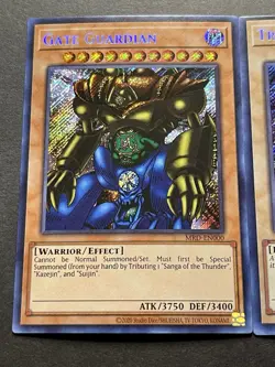 Gate Guardian + Tri-Horned Dragon | Secret Rares | 25th Anniversary | YuGiOh! - Image 3