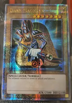 Dark Magician Quarter Century Rare Limited Ed NM LC01-EN005 YUGIOH TCG - Image 1