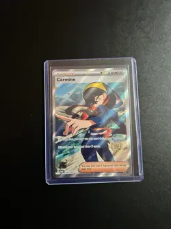 Psa 10 Carmine Holo Pokemon Card 217/167 Twilight Masquerade SV06 - Image 1