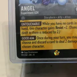 Angel-Experiment 624 191/204 Winterspell En 11 Legendary Disney Lorcana TCG - Image 5
