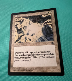 Righteous Fury - Portal Second Age - MTG - Magic the Gathering - Image 2