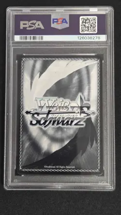 2022 Weiss Schwarz Yozora Mel Hololive Sp #E018 Hol/W91 Gold Signature PSA 10 - Image 2