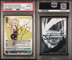 2023 Weiss Schwarz A Step Towards the Future Airani Iofifteen Psa 10 Signature - Image 3