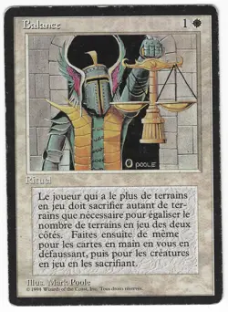 ►Magic-Style◄ MTG - Balance - French Revised FBB - Played - Image 1