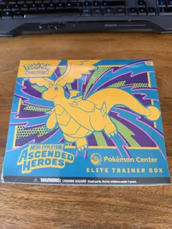 Pokemon TCG: Ascended Heroes Pokemon Center Elite Trainer Box ETB DAMAGED - Image 1