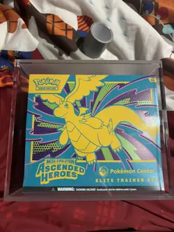 Pokemon TCG Ascended Heroes - Pokemon Center ETB - Elite Trainer Box W/Case - Image 1