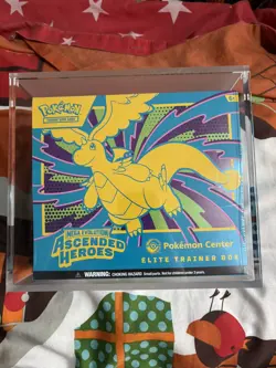 Pokemon TCG Ascended Heroes - Pokemon Center ETB Elite Trainer Box Sealed W/Case - Image 1