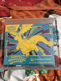 Pokemon TCG Ascended Heroes - Pokemon Center ETB - Elite Trainer Box W/Case - Image 1