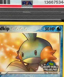 PSA NM-MT 8 Mudkip Wizard World Philadelphia Promo 2005 EX Emerald #56 Low Pop - Image 2