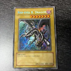 Yu-Gi-Oh! Red-Eyes Black Dragon Limited Edition Secret Rare Card BPT-005 - Image 3