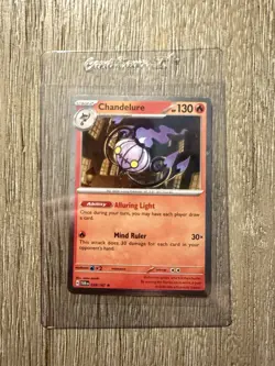 Holo Foil Chandelure - (Cosmos Holo) 038/167 Rare Miscellaneous Cards & Product - Image 1
