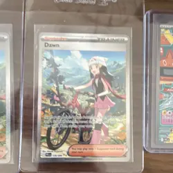 Pokemon TCG Lot 8 Cards Pikachu ex Gold Mega Venusaur ex Dawn SAR Rotom ex NR - Image 5