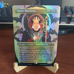 MTG: Queen Marchesa BORDERLESS FOIL #499, NM Secret Lair Drop Creature Card!! - Image 1