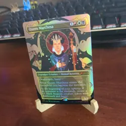 MTG: Queen Marchesa BORDERLESS FOIL #499, NM Secret Lair Drop Creature Card!! - Image 2