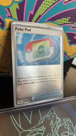 Pokemon TCG Poke Pad 081/088 Reverse Holo Trainer Card Perfect Order 2026 NM - Image 2