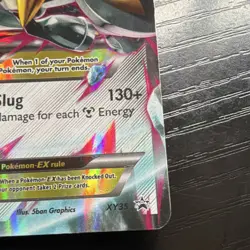 Pokemon M Metagross EX Promo XY Holo 220 HP Mega Stage Card XY35 English - Image 4