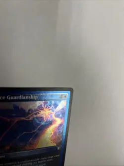 Fierce Guardianship Foil Etched Card #0489 MTG LP - Image 3