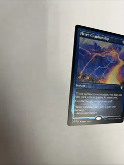 Fierce Guardianship Foil Etched Card #0489 MTG LP - Image 5