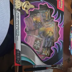Pokemon Mimikyu ex Box Promo Booster Cards English 2023 Sealed Collectible - Image 1