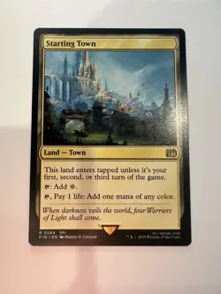 MTG - Starting Town - FIN Final Fantasy 0289 Rare Base FFI - Image 1