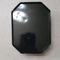 Pokemon Toxtricity Tin Storage Box Trading Card Game Metal Purple Blue Black - Image 2