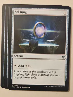 MTG | Sol Ring (x4 Playset) | (NM) Commander: Karlov Manor - Image 1